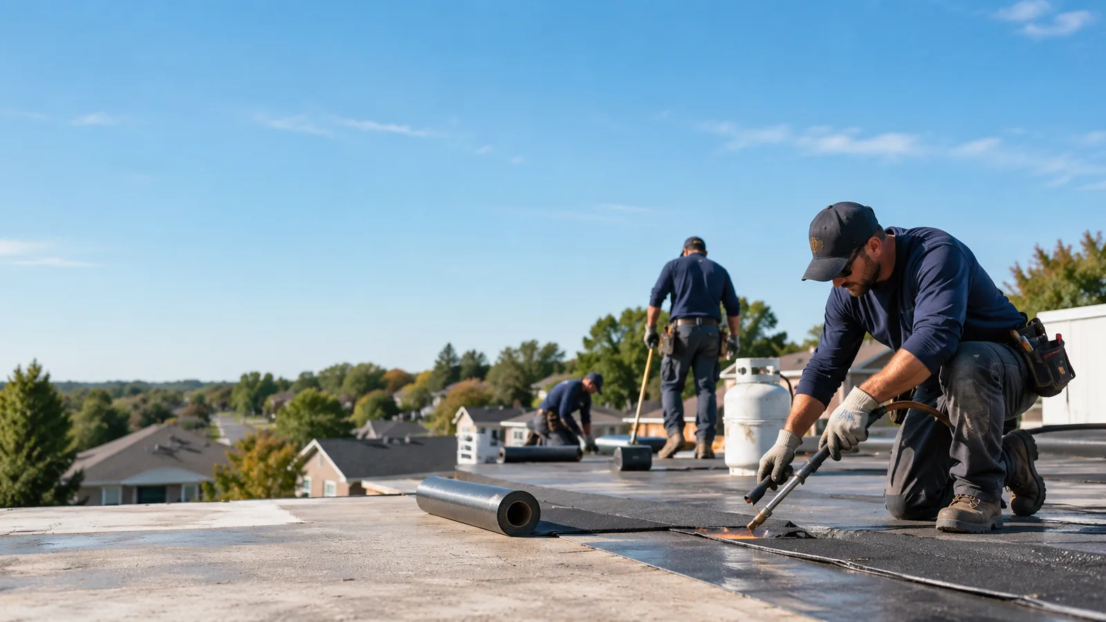 Flat Roof Leak Repair providers in Rinard, IL